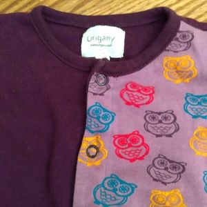 Origany infant/toddler girls owl sleeper